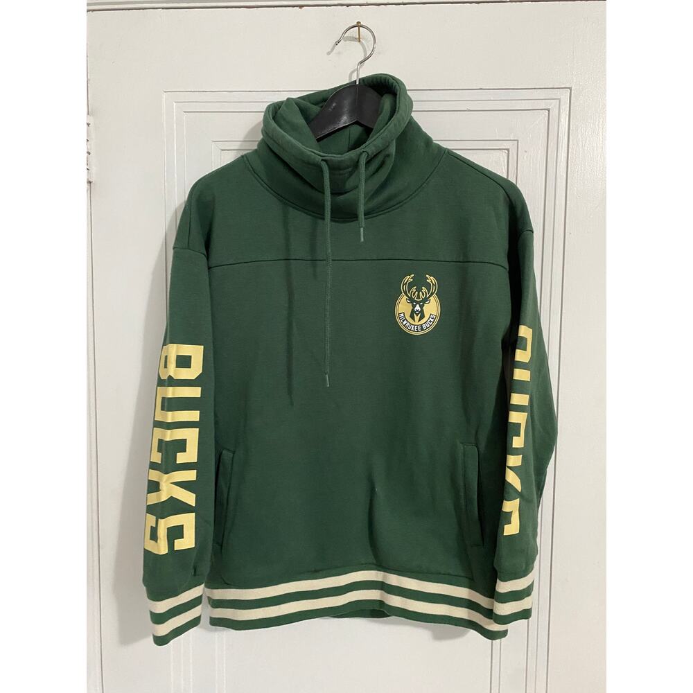 Milwaukee Bucks High-Neck Sweatshirt Women's Size S
